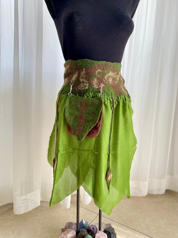 Vintage Skaffles Elastic Floral Boho Garden Fairy Belt Custom Made to Order~ Beautiful Woodland Fairytale Flower  main image 4