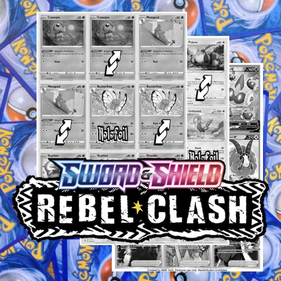 pokemon rebel clash card set Vmax - Copperajah V 136/192 & Copperajah VMAX 137/192 You may play any number of Item cards during your turn Full Heal 159/192 - Reverse