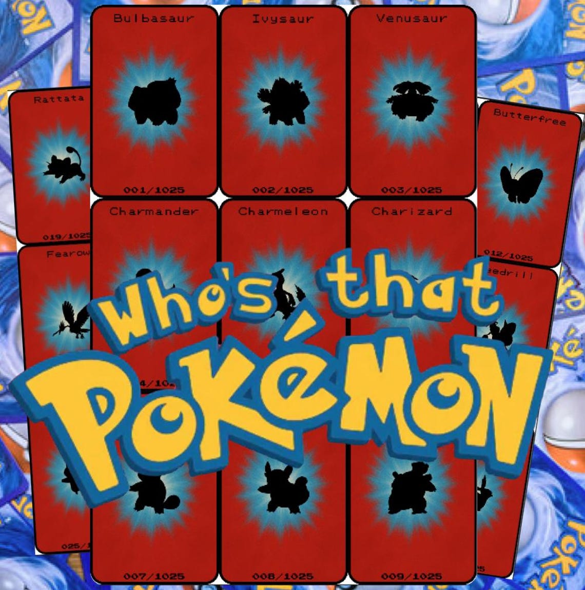 Printable Pokémon Pokédex Binder Placeholder Set (#1–1025) | Instant ...