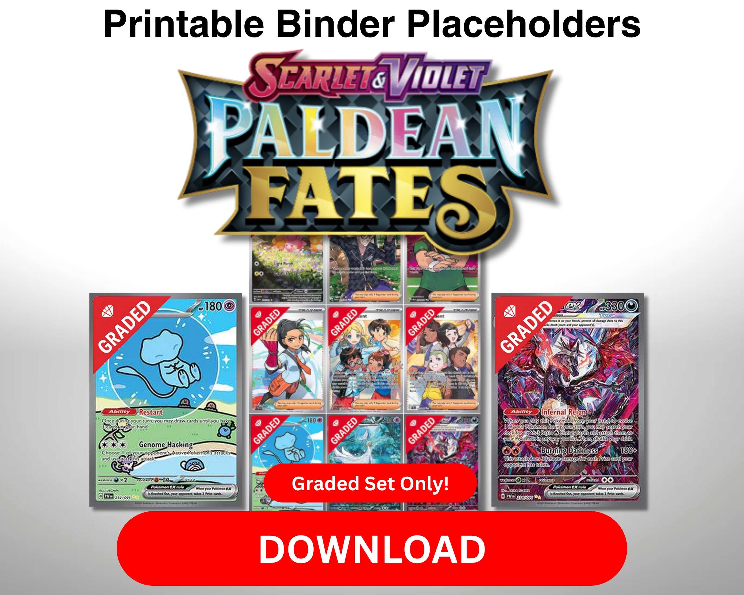 pokémon tcg scarlet & violet-paldean fates card list Pokémon Paldean Fates Booster Pack main image 1