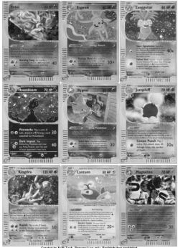 Pokémon Aquapolis Master Set & Complete Set Tracker (includes