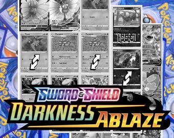 pokemon cards darkness ablaze card list Amazon.com: Pokémon TCG: Sword & Shield Darkness Ablaze Elite Trainer Box,  Multicolor : Toys & Games main image 0