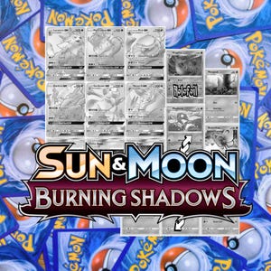 Tracker de l'ensemble principal Soleil et lune Burning Shadows (inclut des espaces réservés pour les cartes en niveaux de gris + des hologrammes et des indicateurs inversés) - Burning Shadows