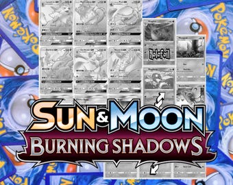 Burning Shadows Master Set Tracker: Holofoil Indicators (Digital Download)