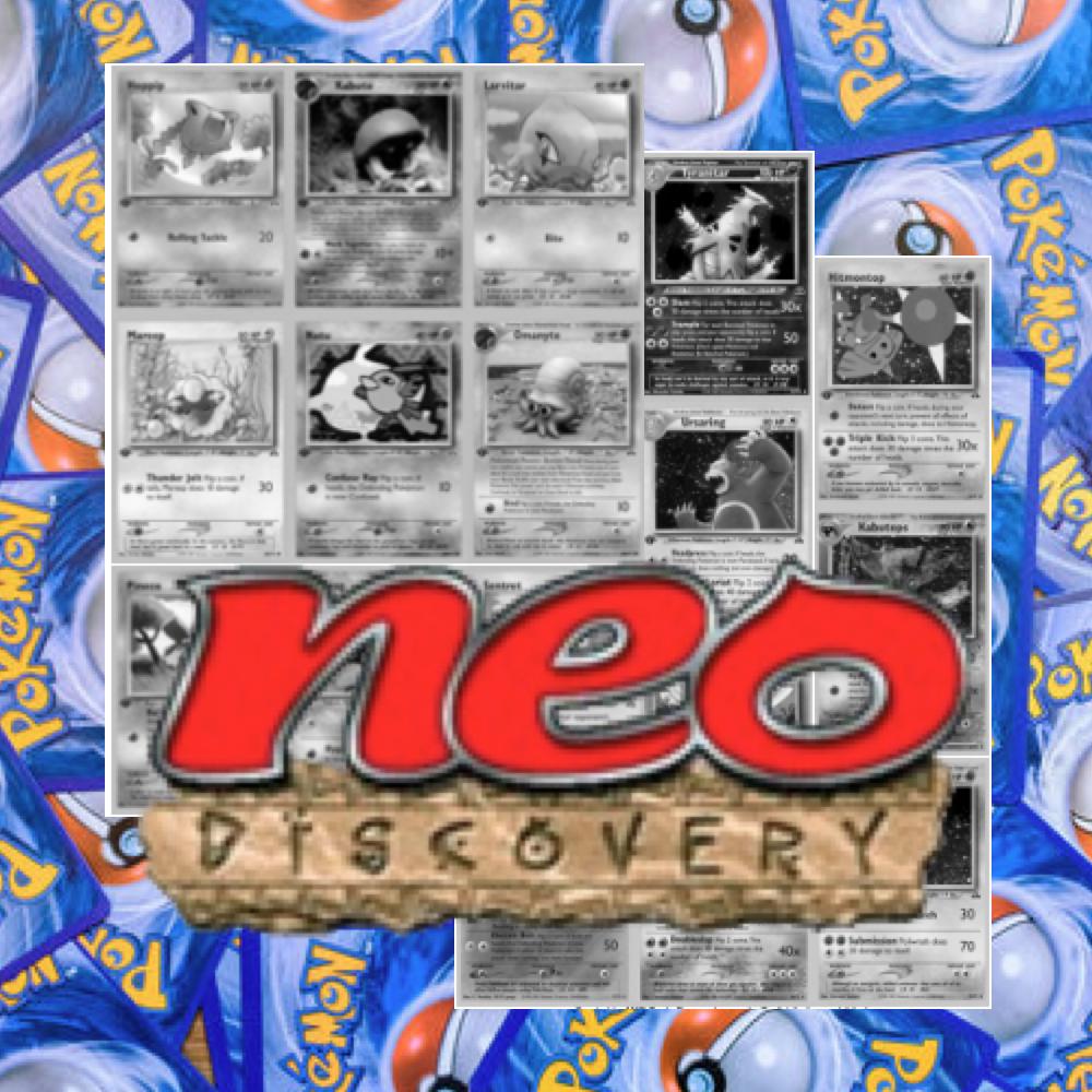 pokemon neo discovery booster box Neo Discovery Unlimited Booster Box