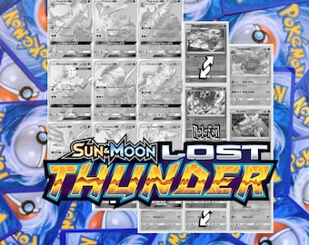 Rastreador de set de Maestros Trueno Perdido: Marcadores de posición de cartas holográficas (descarga digital)