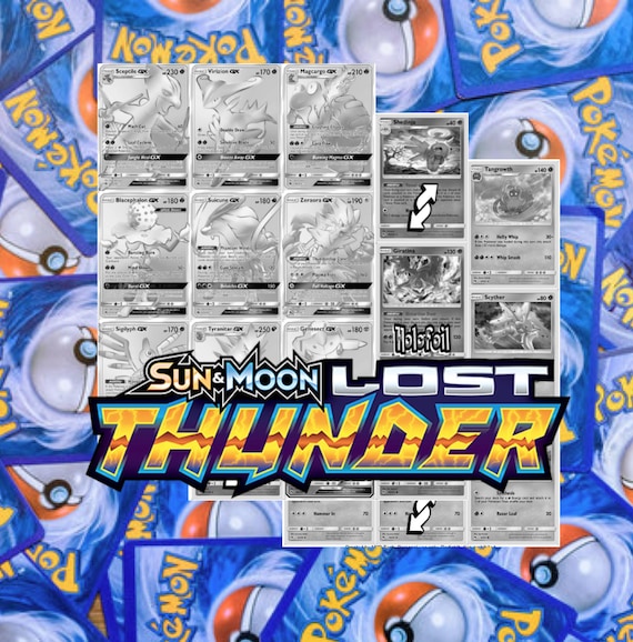 pokemon lost thunder card set Lost Thunder PTCGL Code – Card Cavern Trading Cards, LLC