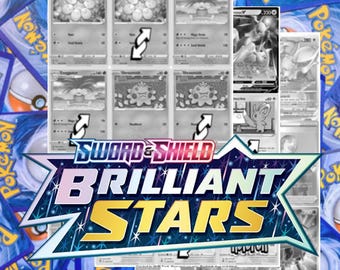 Sword and Shield | Brilliant Stars - Master Set & Complete Set Checklists + Binder Placeholders | Printable Pokemon TCG Accessories DIGITAL - Etsy Sword and Shield | Brilliant Stars - Master Set & Complete Set Checklists + Binder Placeholders | Printable Pokemon TCG Accessories DIGITAL - Etsy