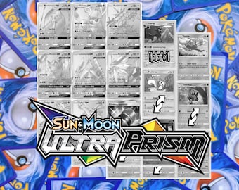 Rastreador de la colección maestra Ultra Prism: Marcadores de posición de tarjetas holográficas (descarga digital)