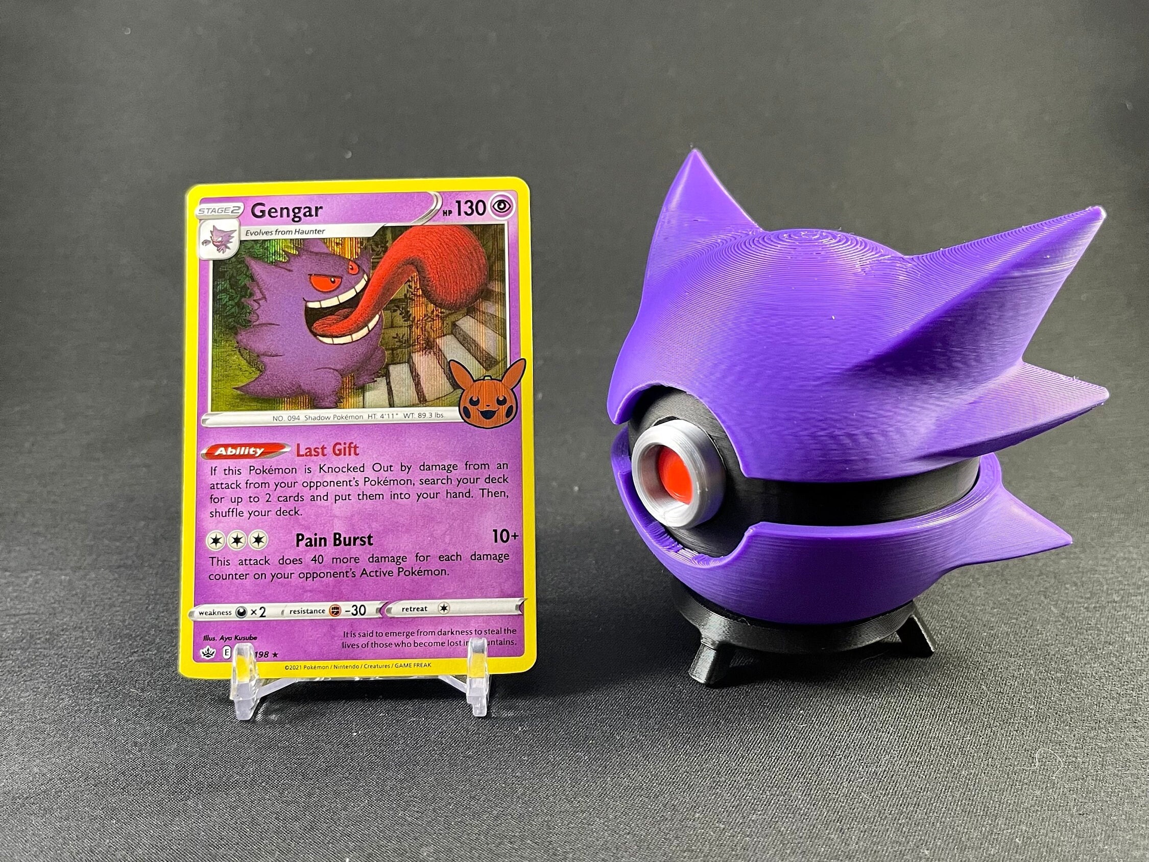 Shiny gengar redesign : r/pokemon