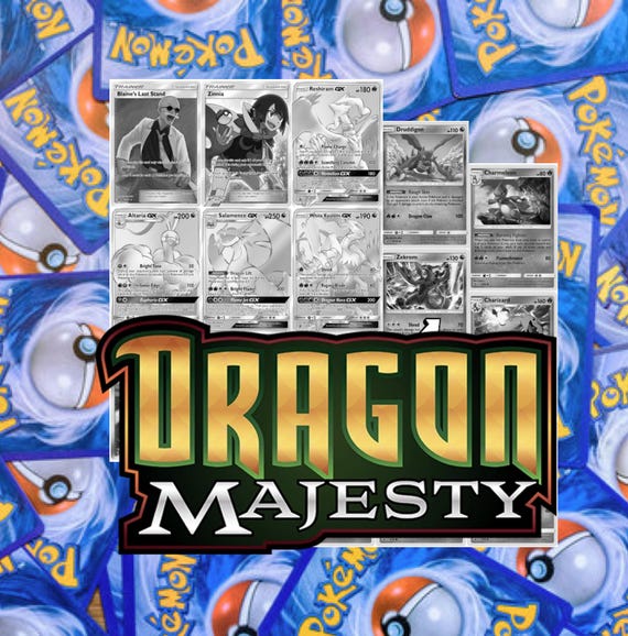 Dragon Majesty Master Set Tracker  Holofoil & Reverse Indicators (digital  Download) - Etsy