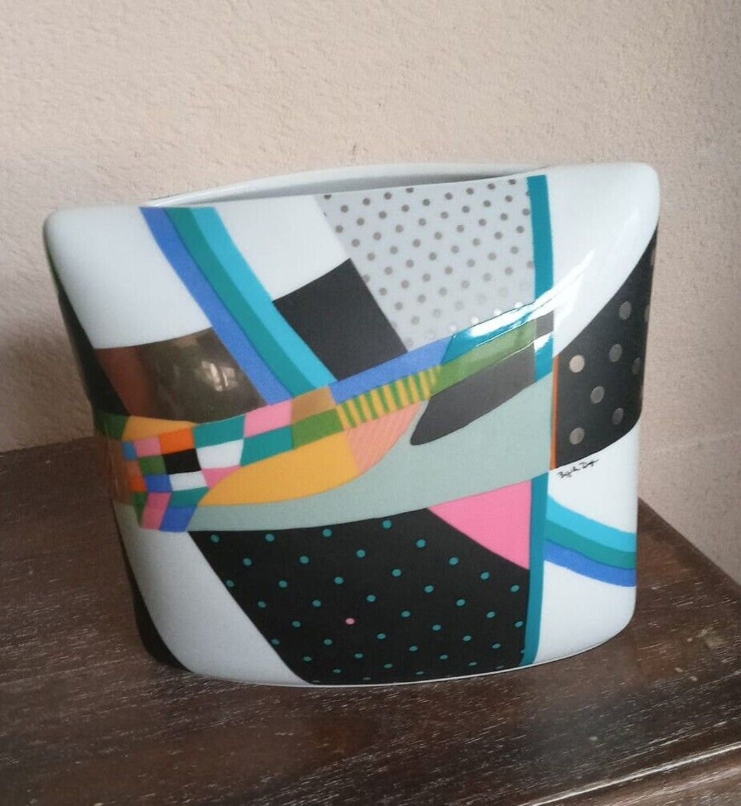 Vintage Rosenthal Brigitte Doege Memphis Germany Pottery Etsy