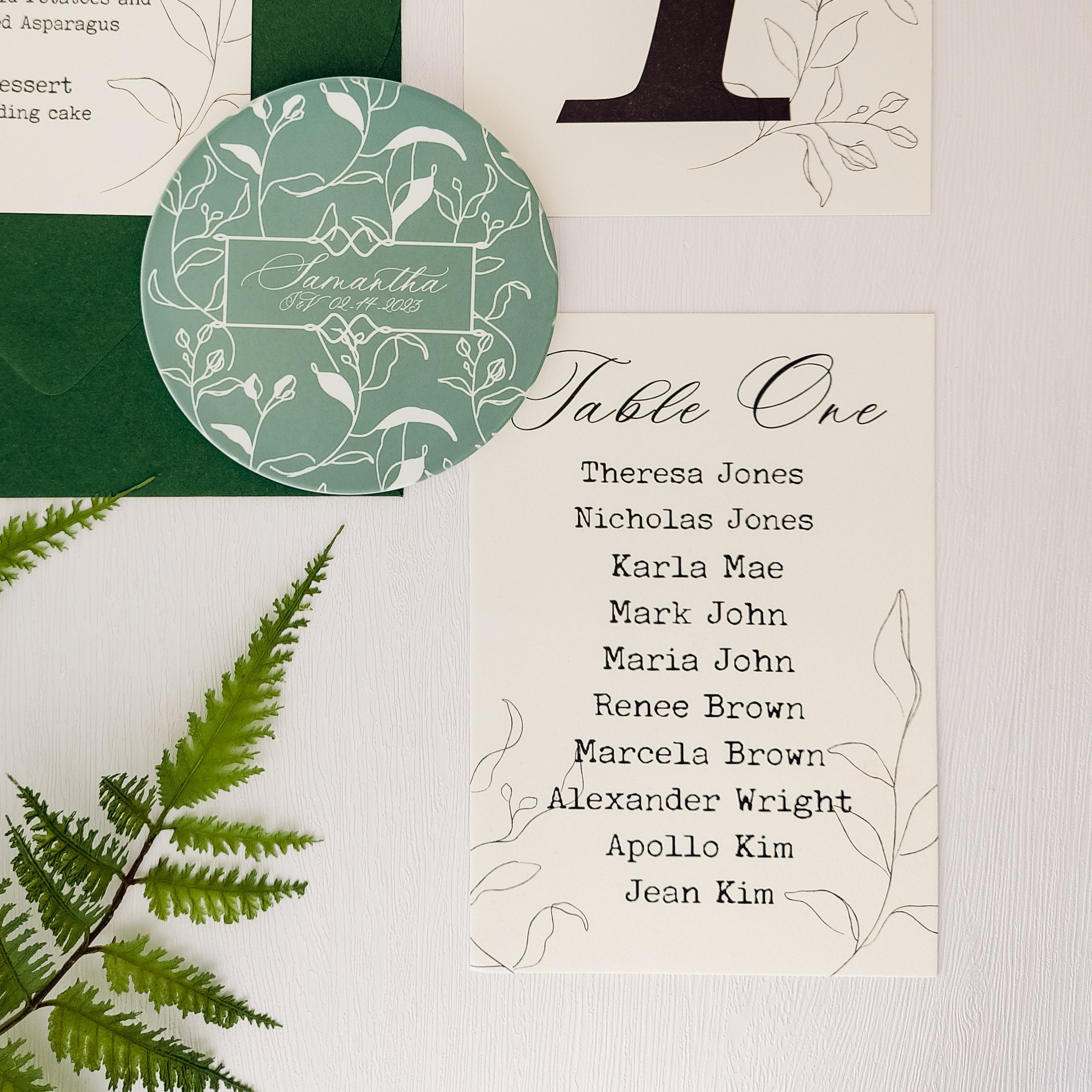 Wedding Seating chart