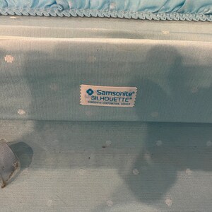 Samsonite Pattern Vintage Samsonite Silhouette Blue Hard Case - Etsy
