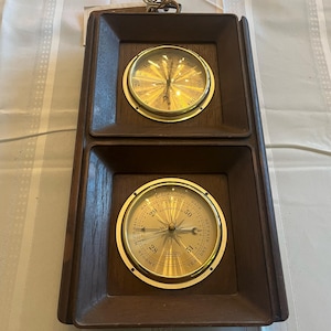 再来年で100年！1927年製 アールデコ 米Taylor社ウェザーステーション Taylor Instruments Co., Vintage Weather Station Thermometer