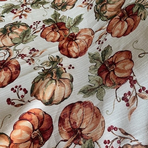 Vintage Fall Pumpkin 60 x 84 inch Tablecloth