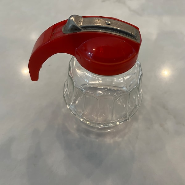 Art Deco MCM Vintage Diner Style Syrup Dispenser