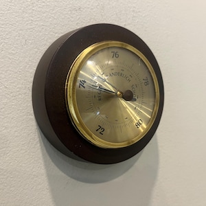 Vintage Regen Veränderlich Schon Thermometer