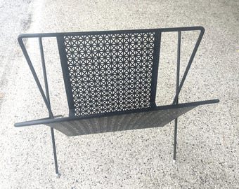 Umbra Magazine Holder, Sleek Minimalist Modernist Aluminum