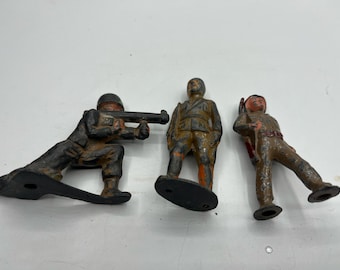 Lead Cast Miniature Toy Soldiers