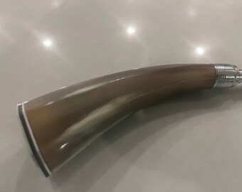 Vintage Horn Handled Knife Sharpener