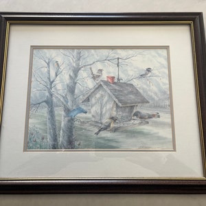 Vintage Frank Haat Signed Numbered Lithograph