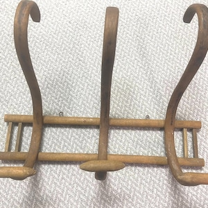 Antique Thonet Style Bentwood Coat and Hat Rack