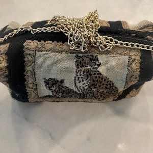 Vintage Doodle Tapestry Shoulder Bag