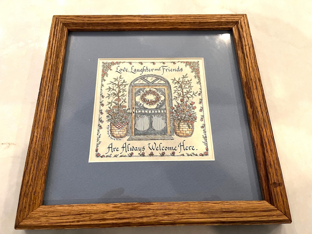 Creative Calligraphy 1990 Lynn Norton Parker Framed Print - Etsy