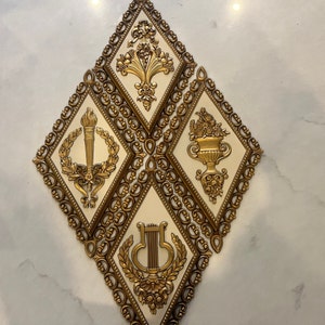 4 Vintage Homeco Decorative Wall Plaques