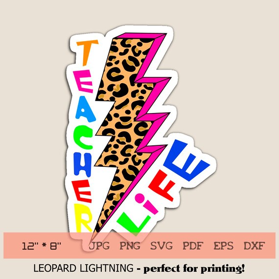 ЖИЗНЬ УЧИТЕЛЯ SVG Знак Мощности Svg Cricut Cut Файл Png Svg Dxf.