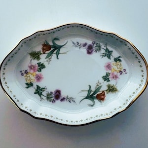 Vintage Wedgwood, Mirabelle Design, Pin Dish, Trinket Dish, Bone China, Made in England