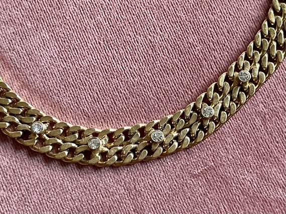 High-End "Cabouchon" Necklace and Bracelet Set 18… - image 3