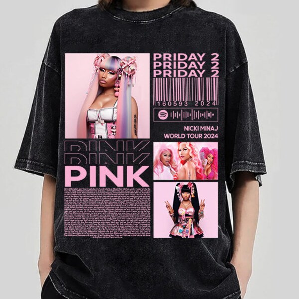 Nicki Minaj Png File, Pink Friday 2 Tour, Nicki Minaj Tour 2024 File, Nicki Minaj Design, Nicki Minaj World Tour Digital Download, Gag City