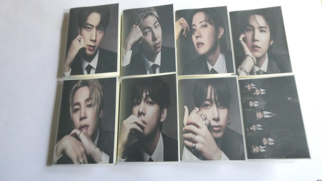 Bts Infinix Note BTS KPOP Mini Notebooks – Group Member Photos, Lined Pages (handmade ...