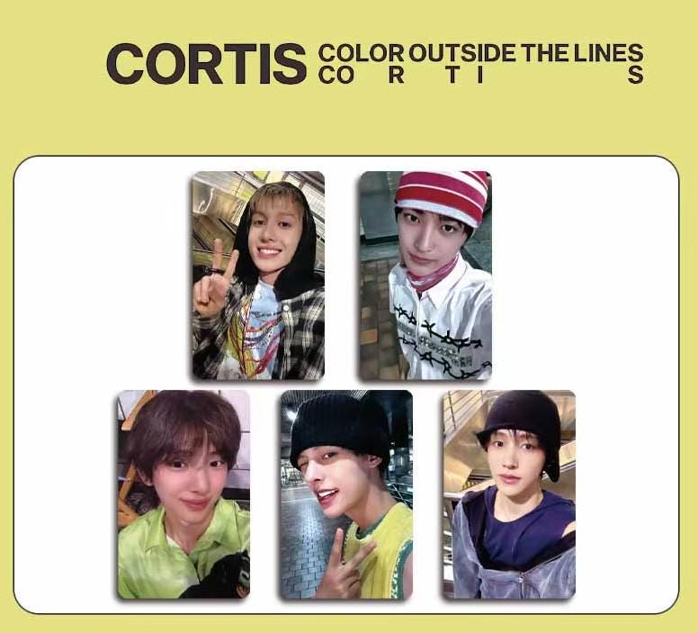 cortis　トレカ　未開封20　color outside the lines CORTIS Color Outside the Lines Lomo Cards Set - Etsy