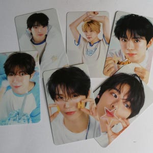 Set di biglietti Lomo per gli auguri di stagione 2025 di NCT WISH - 6 biglietti