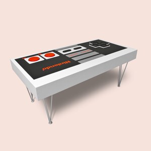 NES Nintendo Controller Coffee Table W/Legs image 3