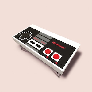 NES Nintendo Controller Coffee Table W/Legs image 1