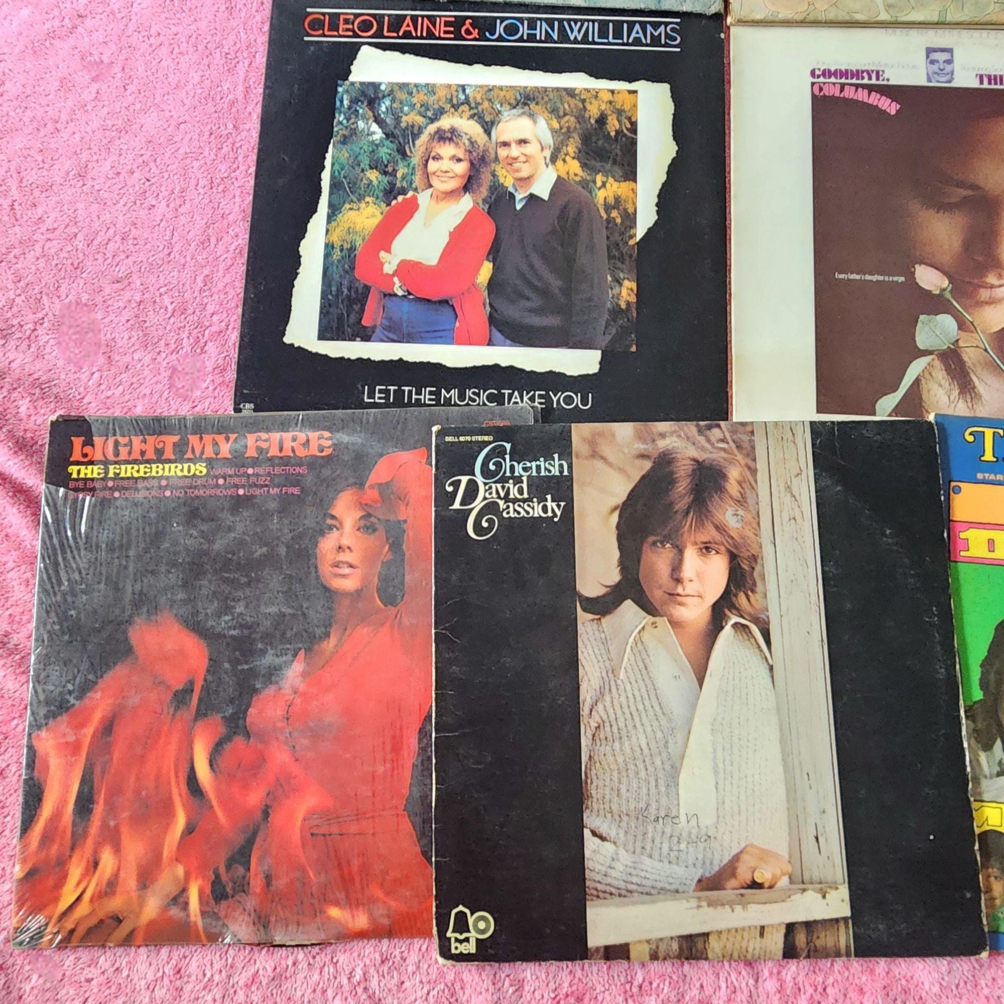 60年代、70年代のヴィンテージビニールレコード16枚セット：ポップ 
