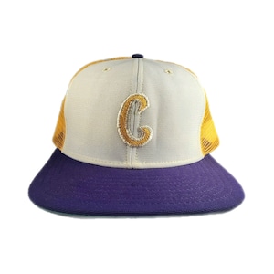 Vintage Trucker Hat C Logo New Era Sports Baseball Dad Hat Vtg Snapback Clemson