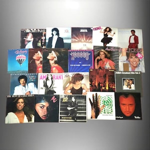 Vinyl Record Lot of 20 Pop Rock Soul 70s 80s 90s Misc Lps 12&quot; Vtg LP Records