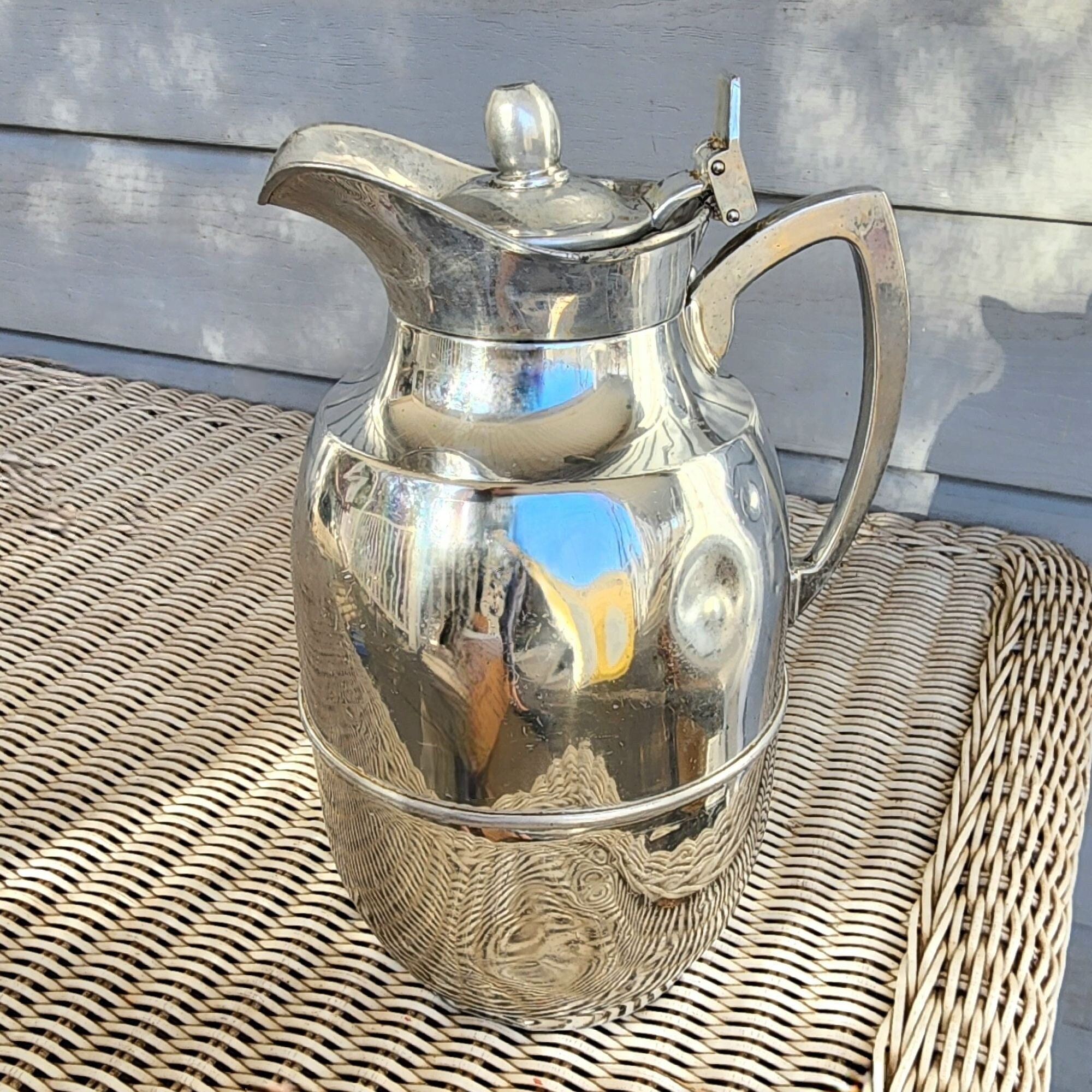 Alfi MCM Chrome Thermal Carafe Pitcher Hot Drink Dispenser Germany 