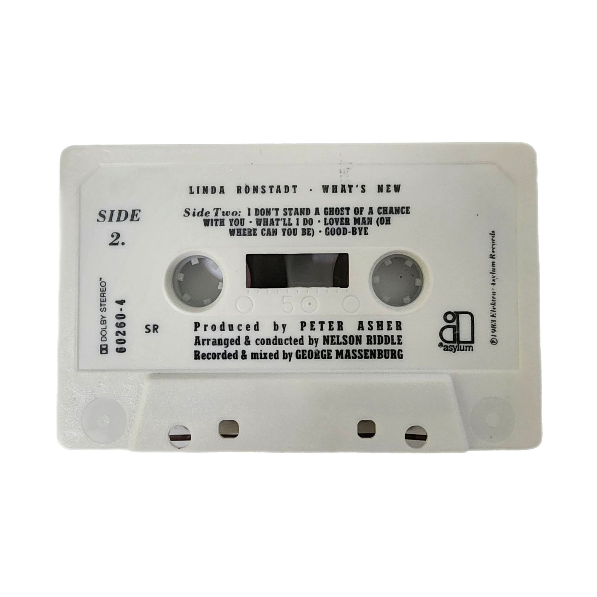 Linda Ronstadt Cassette Tape Whats New the Nelson Riddle Etsy