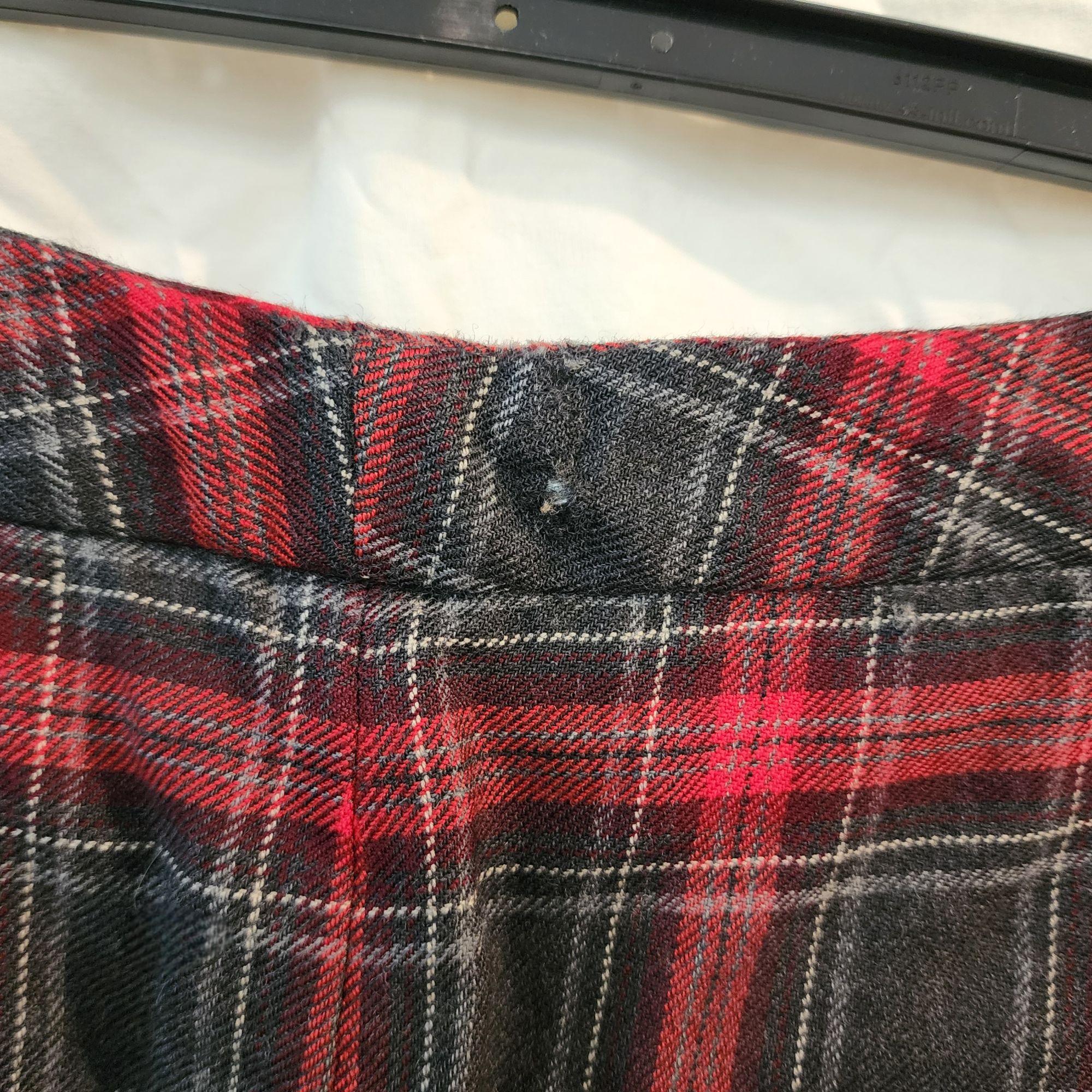 ヴィンテージ チェック柄スカート ペンドルトン 100% バージンウール