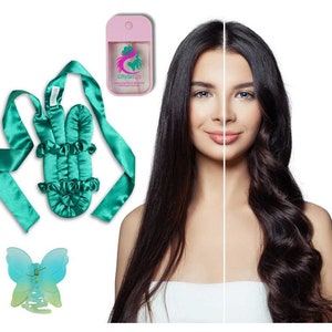 Dream Heatless Curler Set With Butterfly Claw Clip