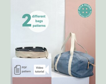 Easy Beginner Treasure Pouch PDF Bag Sewing Pattern Drawstring Pouch ...