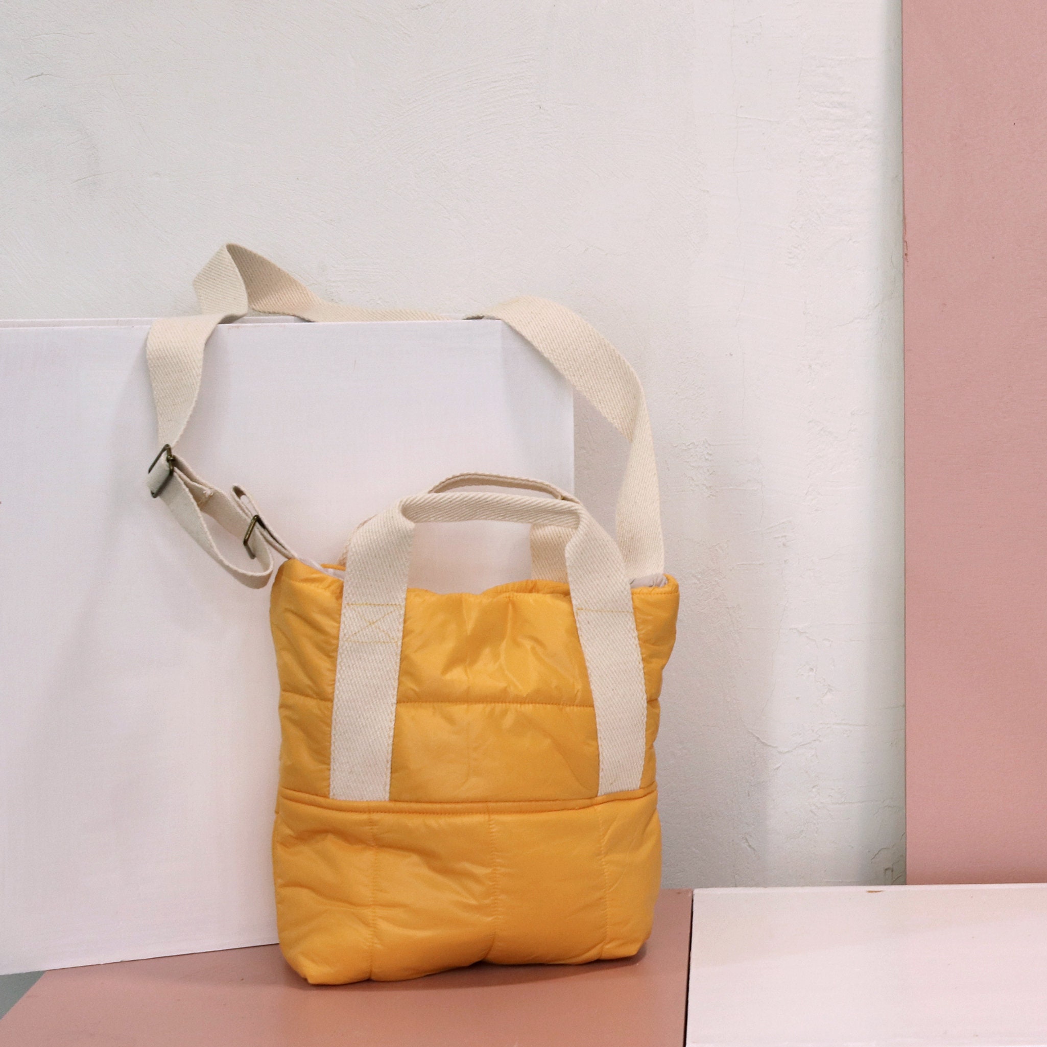 Simple Tote Bag PDF Sewing Pattern With Video, 2 Size Pattern - Etsy