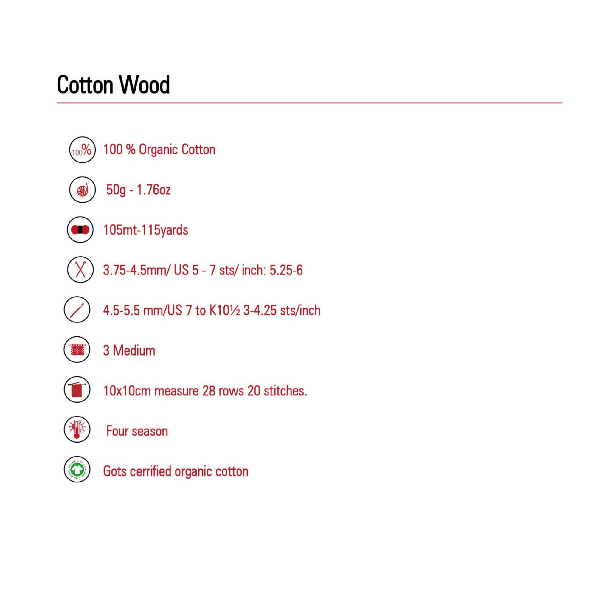 Fibra Natura Cottonwoodorganic Certified Cotton - Etsy