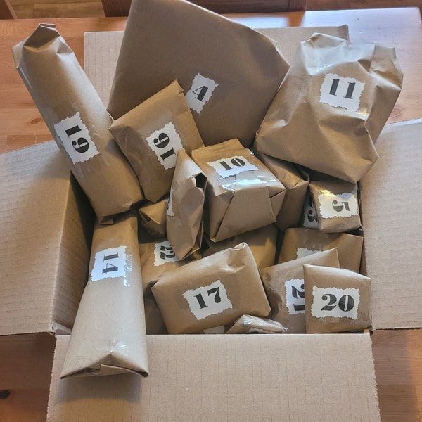 Advent Calendar Box Etsy Canada